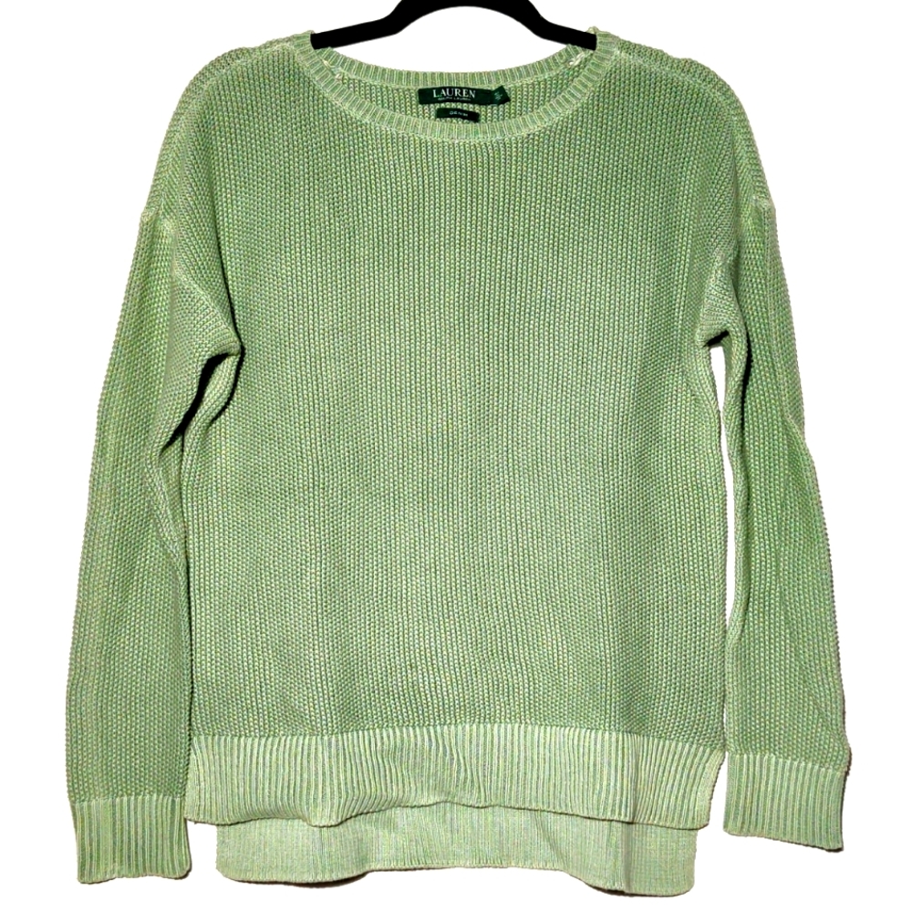 0063 Lauren Small Green Sweater